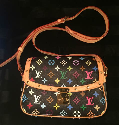 louis vuitton multicolore sologne bag|authentic louis vuitton monogram bag.